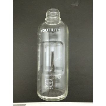 Solvent bottle clear, 1000ml