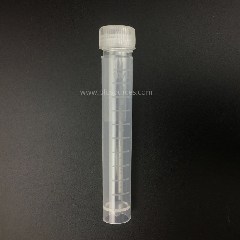 离心管，10mL，PP,螺口，可立冻存管，100pcs，AB056369