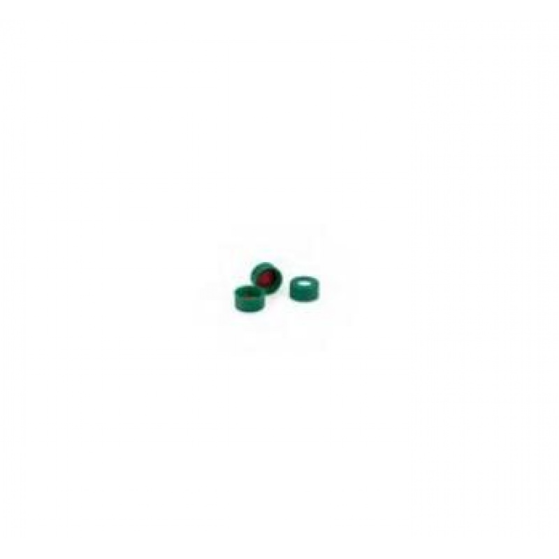 Screw caps, green  100/PK