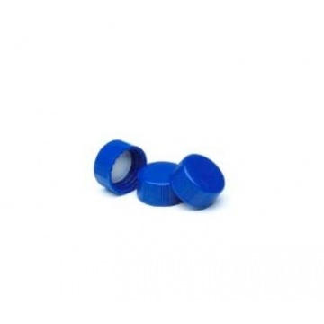 Blue plypro solid scrw tp,PTFE linr100PK