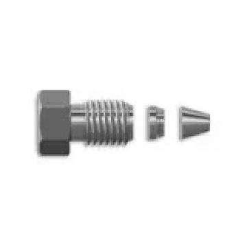 1/16in Fittings and Ferrules,  10/Pk