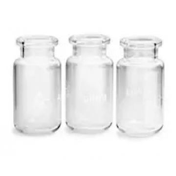 Vial,HS,crimp,RB,10ml,clr,cert,100PK